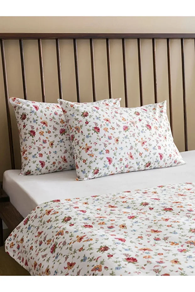 Lcw Home Desenli Çift Kişilik Pike Seti - 3