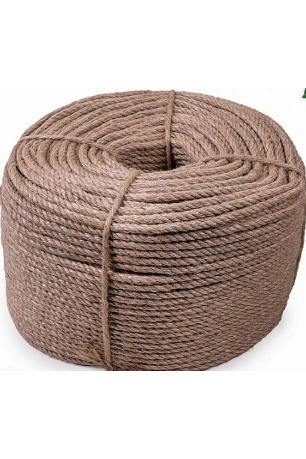 10 Metre, Jüt Ip, 6 Mm, Hasır Ipi, Çuval Ipi, Kırnap Ipi, Jüt Ipi, Halat, Urgan - 4