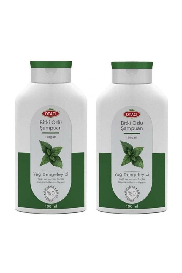 Bitki Özlü Şampuan Isırgan 400 ml X 2 Adet Otc199 - 1