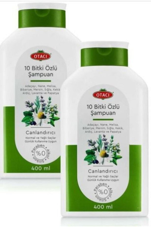 10 Bitki Özlü Şampuan 400 ml x 2 - 1