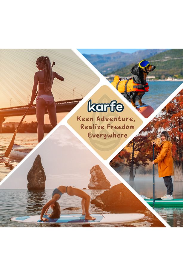 11'6 (350cm) SUP Şişme Kürek Sörfü - Stand Up Paddle Board (Daylight Sails) - 5