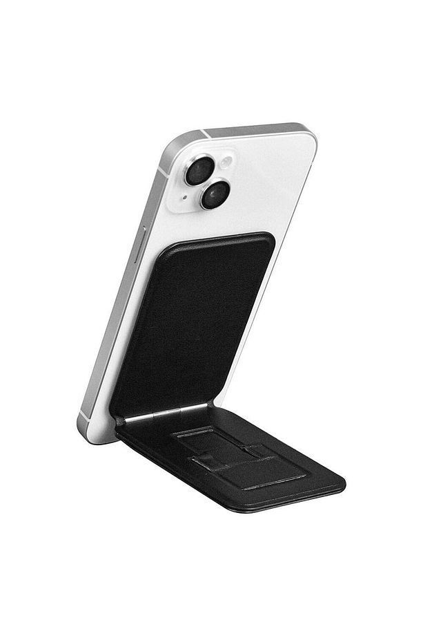 Mini Taşınabilir Telefon Standı Wiwu MW-004 Katlanabilir Magnetik Özellikli Stand Siyah - 4