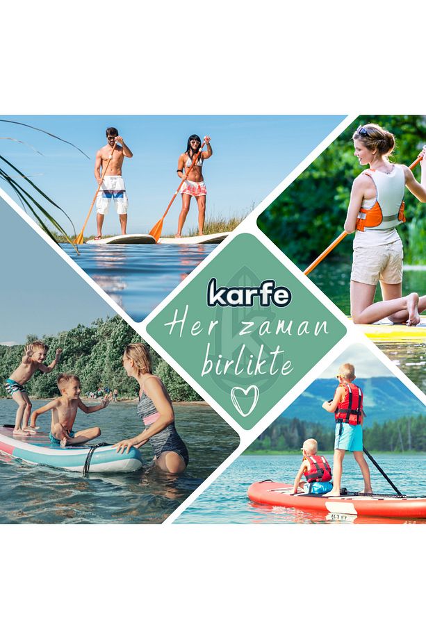 11'6 (350cm) SUP Şişme Kürek Sörfü - Stand Up Paddle Board (Daylight Sails) - 6