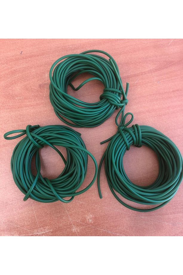 3 Adet Fidan Bağlama İpi 10 Metre - 3 mm (Toplam 30 Metre) Sera İpi Fide Bağ Dal Bitki Bağlama İpi - 5