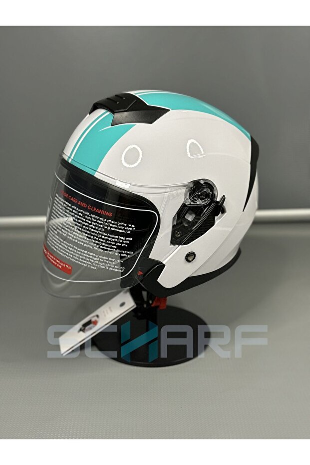 Jk-526 Güneş Vizörlü Yarım Kask - 1