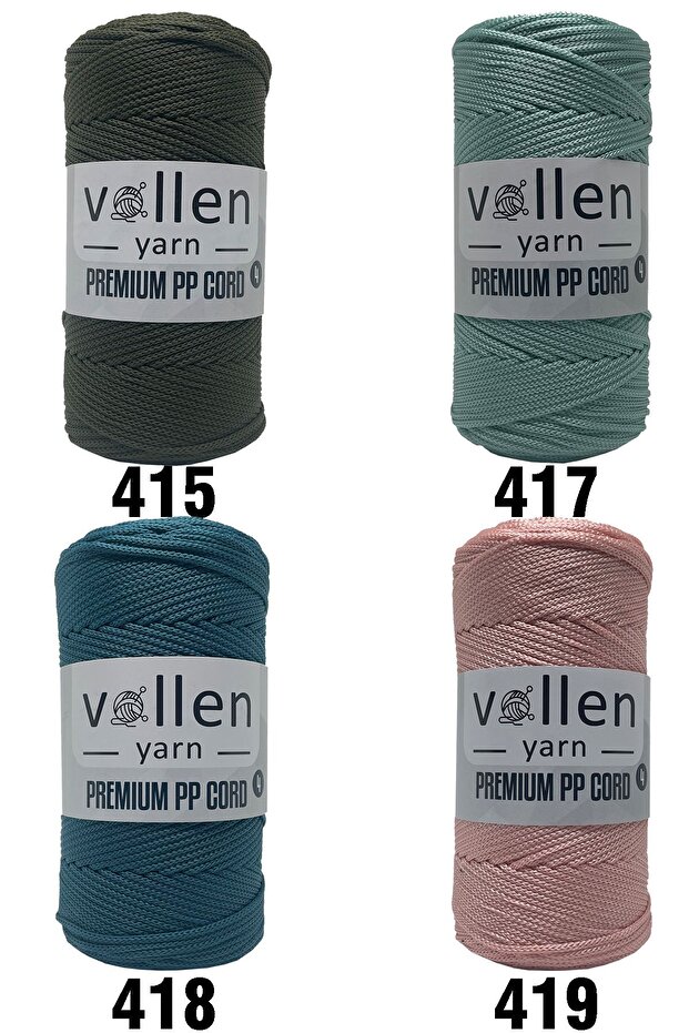 400 Gr Polyester Macrame Thread, 2mm Set of 2, Macrame Thread, Supla Thread, Bag Thread, 460 Meters - 5
