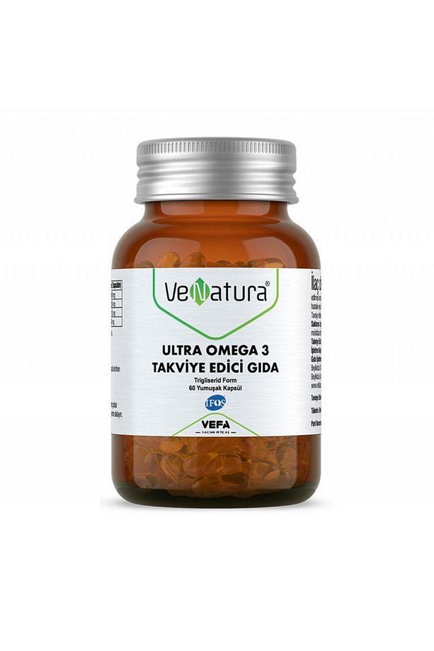 Ultra Omega 3 Takviye Edici Gıda 60 Yumuşak Kapsül elfakzmtk2 - 1