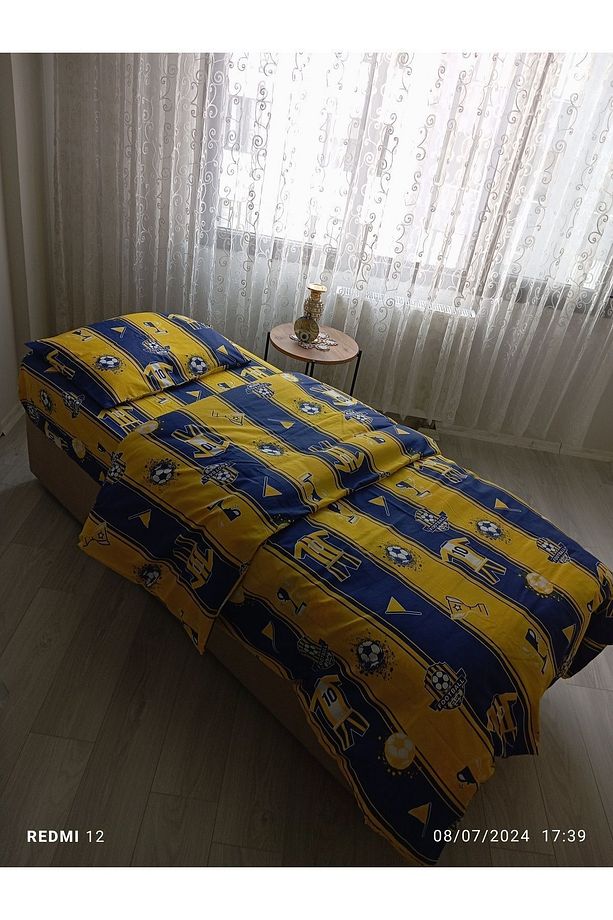 Nirvana Home Taraftar Çocuk Nevresim Takımı - Tek Kişilik 3'lü Set - 4
