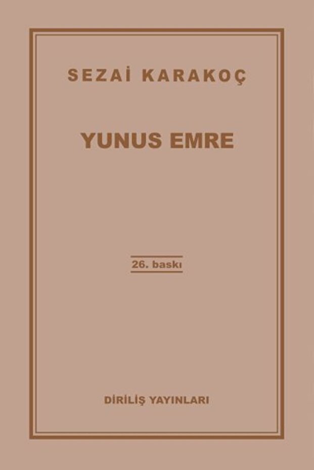 Yunus Emre Sezai Karakoç