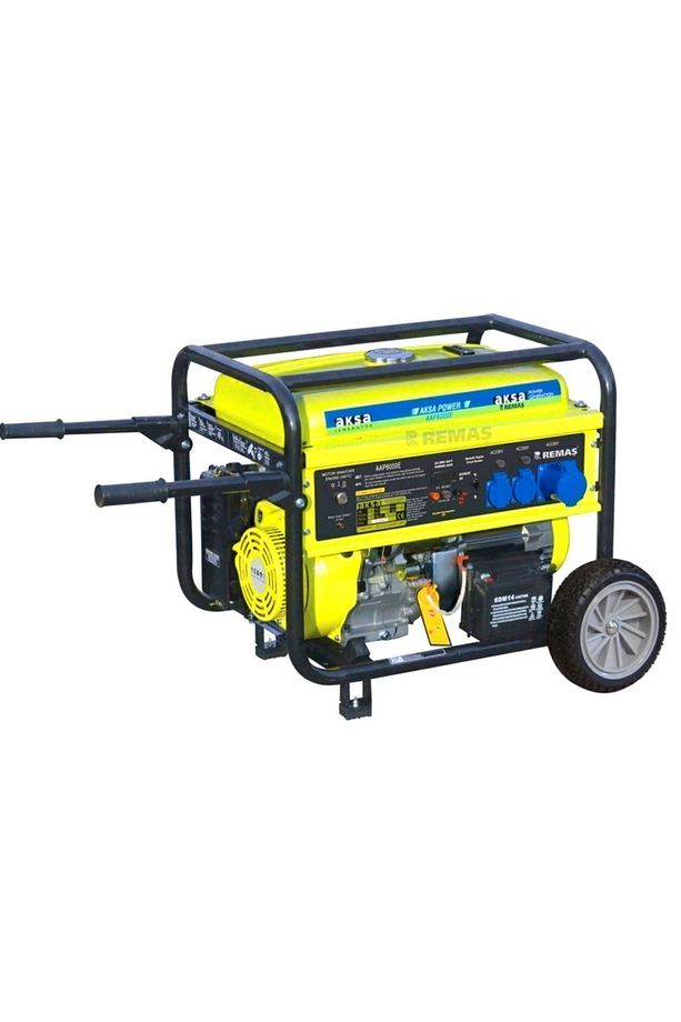 Aap 8000E Benzinli Jeneratör 8 Kva Marşlı Monofaze - 1
