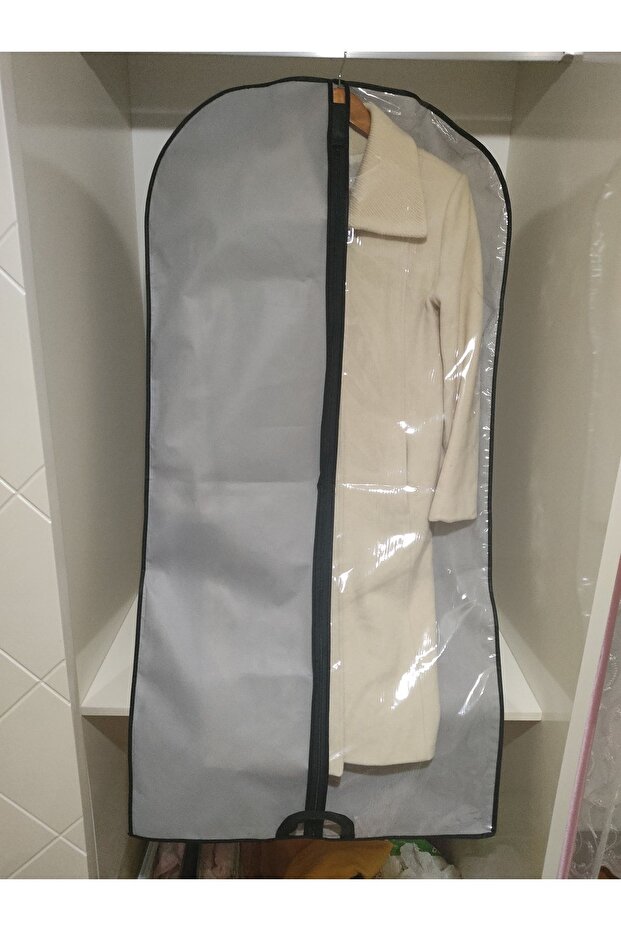 معطف - حقيبة واقية تونيك Gamboç Tunic Carrying Case 64x130 سم رمادي-بيج