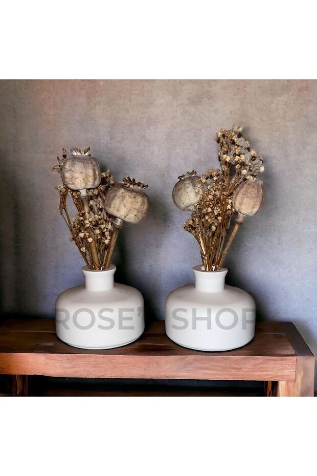 2-Piece Bohemian Mini Vase Set