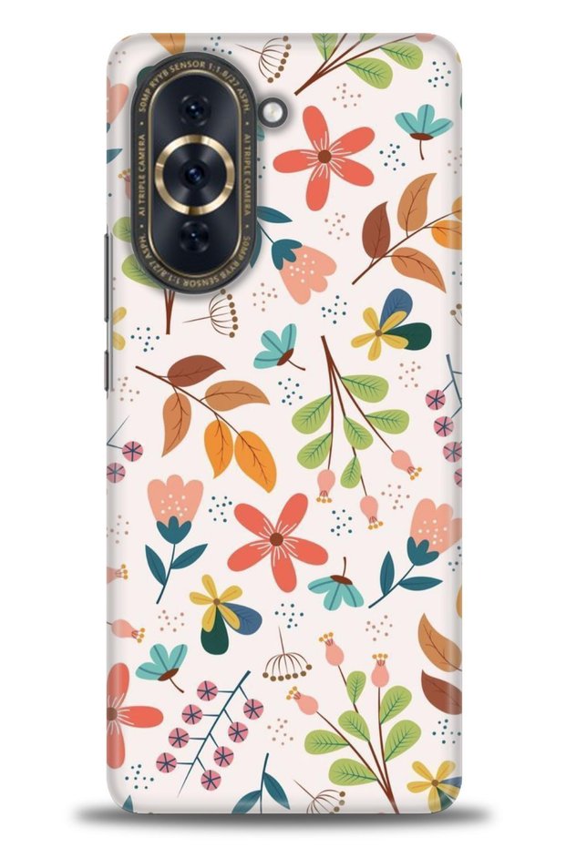 Huawei Nova 10 Case Hd Printed Case - Colorful Branches- Mrc