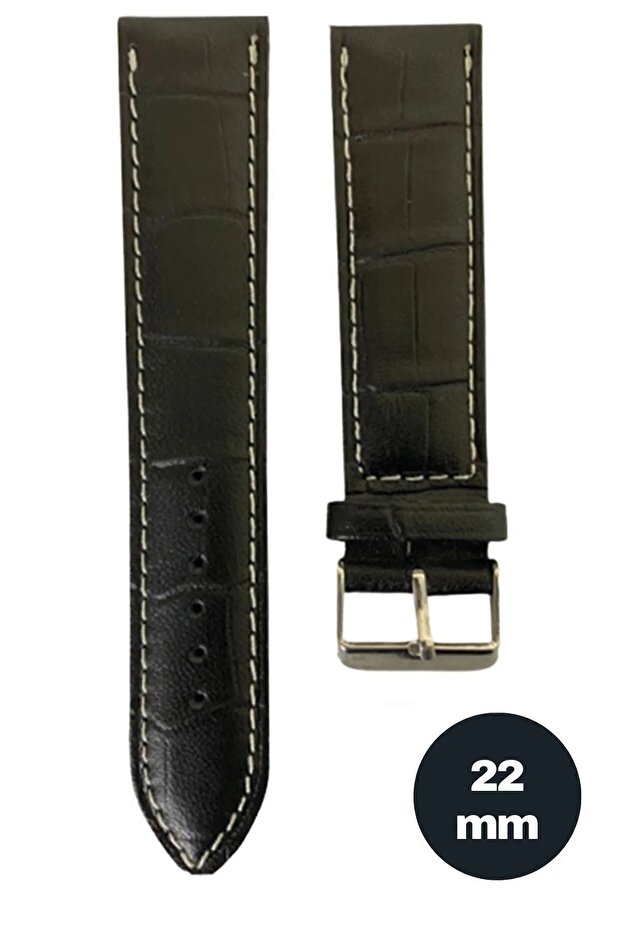Leather Strap Cord 22 Mm Casio Mtp-1374l Compatible