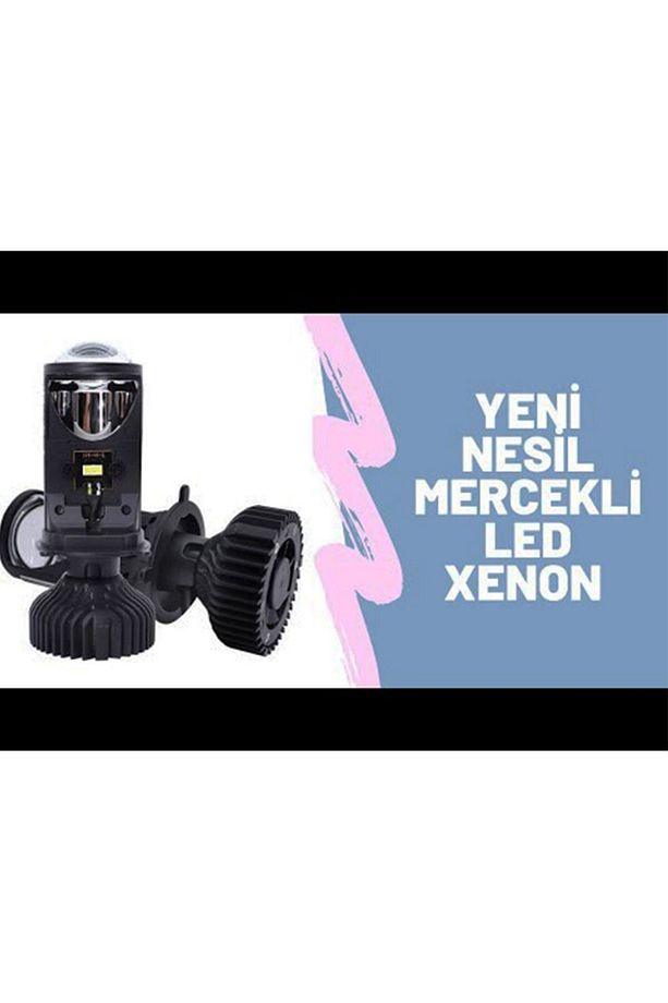 LED XENON BILED MERCEKLI LENSLİ H4 - 2