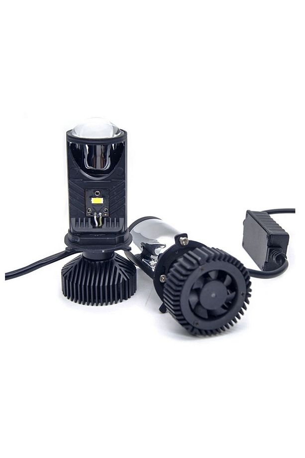 LED XENON BILED MERCEKLI LENSLİ H4 - 1