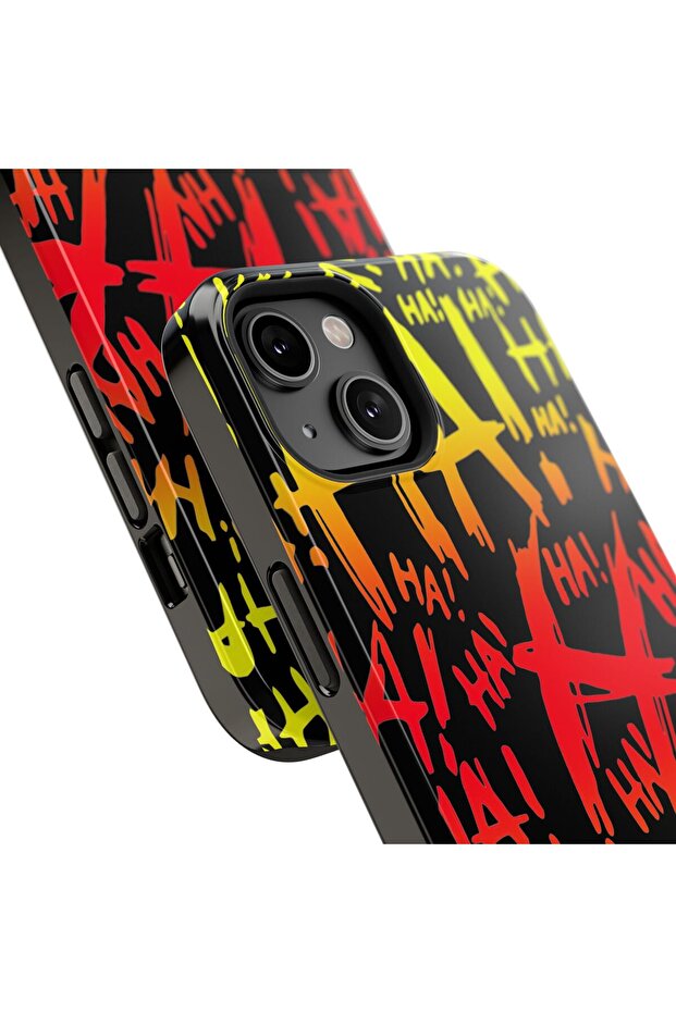 متوافق مع هاتف iPhone 13 PRO، جراب سيليكون أصفر وأحمر متين مع بطانة من الألياف الدقيقة - 4