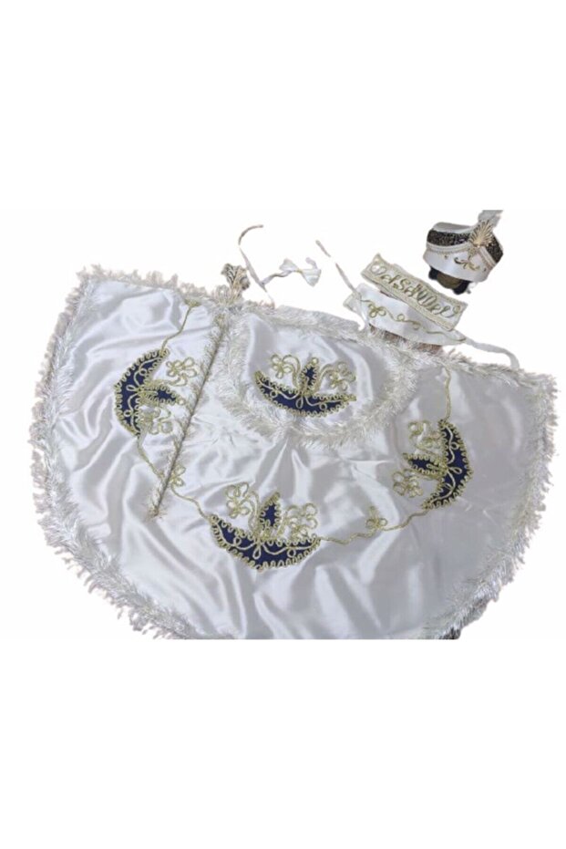 Denbu Textile Circumcision Clothing Set Cream 6 Pieces