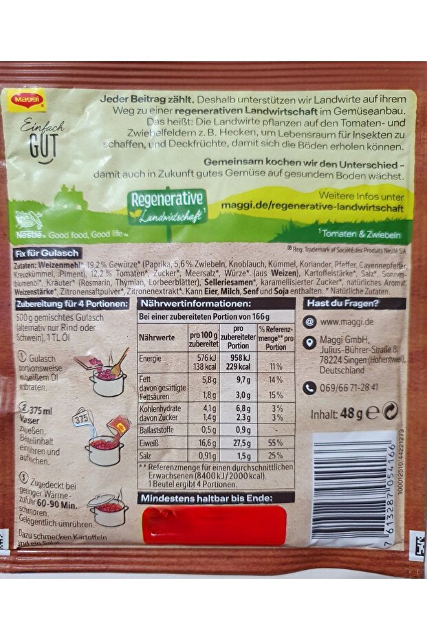 MAGGİ GULASCH 48g - 2