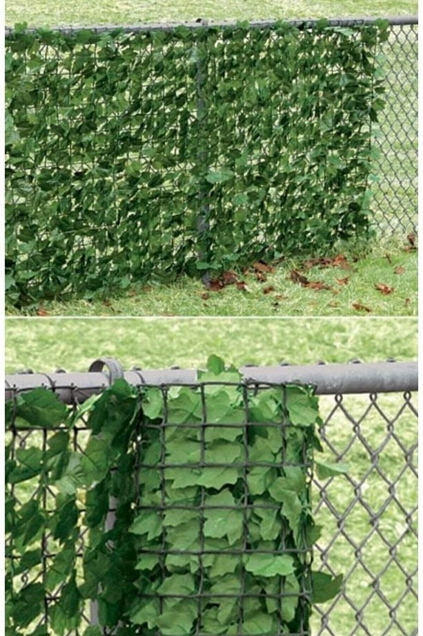Rulo Çit Plex Dekoratif Sarmaşık Çit 1 Metre Yükseklik 3 Metre Uzunlukta 2.85 Cm Net Ölçüdür - 5