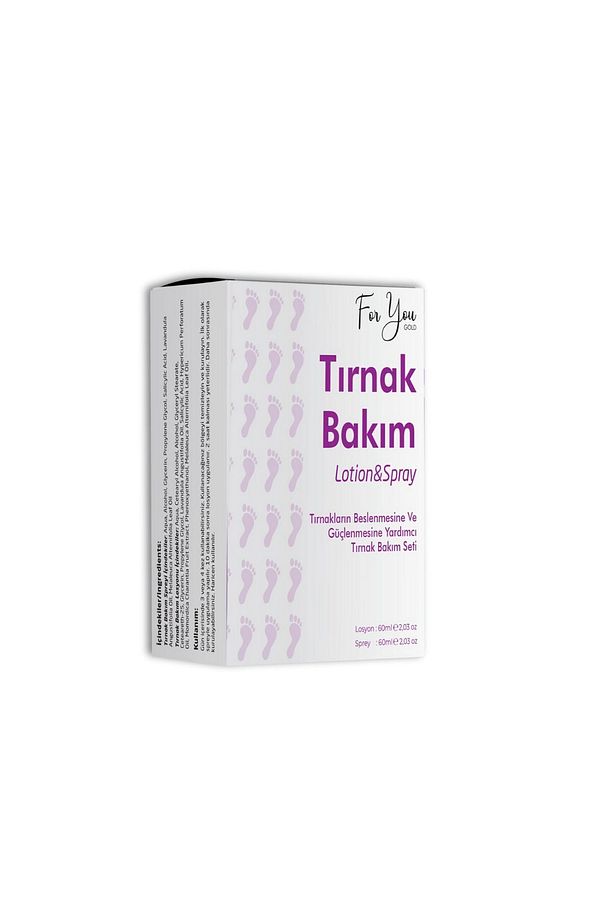 Tırnak Ayak Bakım Seti Losyon&sprey Kaşıntı, Koku, Mantar Gidermeye Yardımcı 2'li Set - 3