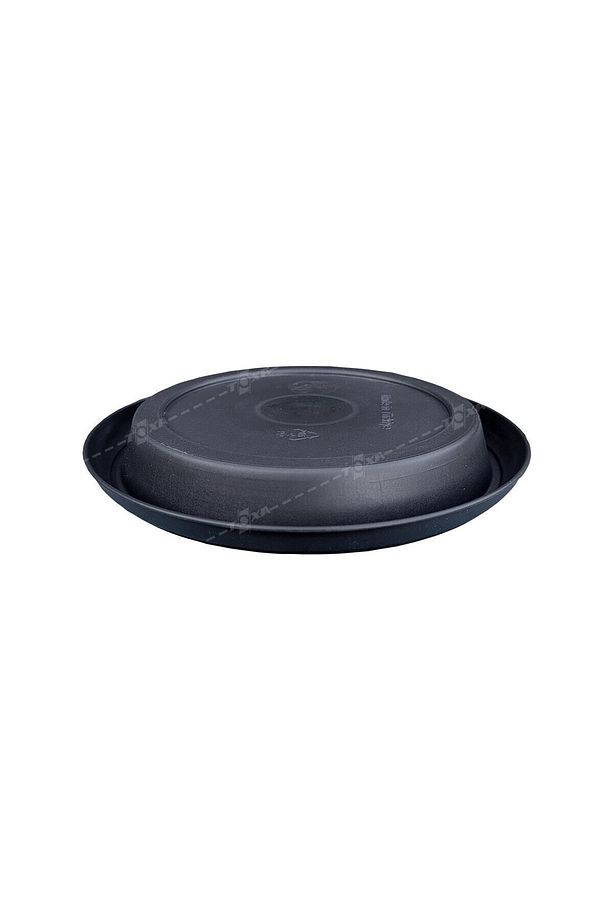 Saksı Tabağı 16cm Villa Menekşe Damla Kemer Otantik No4 Tabak Antrasit Serinova Plastik - 4