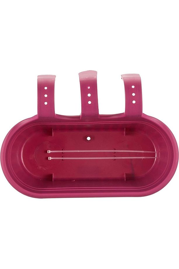 6 Adet 6,5 Litre Renkli Askılı Balkon Küpeşte Saksısı Seti Plastik Askı Saksı Set Tombik No2 - 5