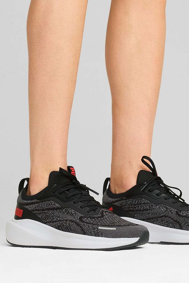 Skyrocket Lite Engineered-PUMA Black-PUMA Red-Cool Dark Gray - 3