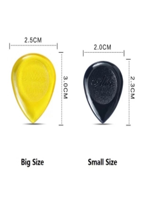 Damla Pena / Alice Drop Jazz Pick (1 mm, 2 mm 3 mm) 3'lü Paket - 6