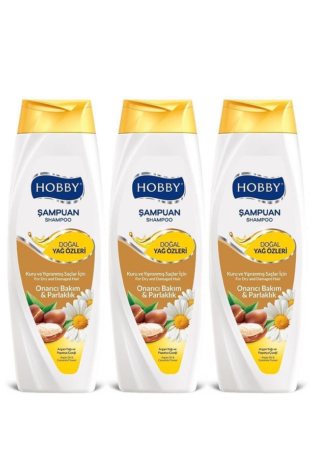 Argan Yağı Ve Papatya Çiçeği Şampuan 500 Mlx3 - 1