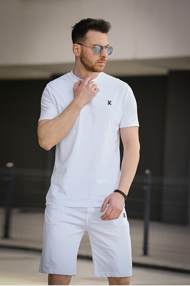 مجموعة شورت تيشيرت رجالي أساسي من يوشي ليكرا - 3