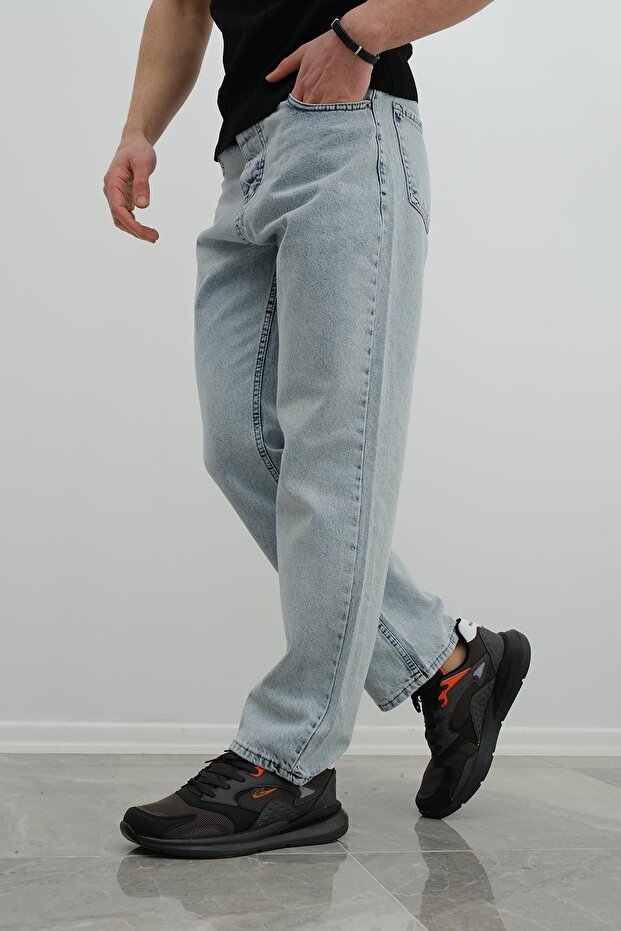 Cio 7150 Basic Baggy Fit Kot Pantolon - 3