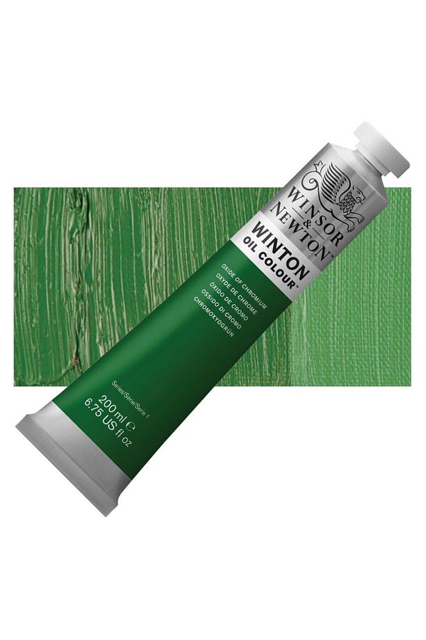 Winsor & Newton : Winton Yağlı Boya : 200 Ml : Oxide Of Chromium - 3