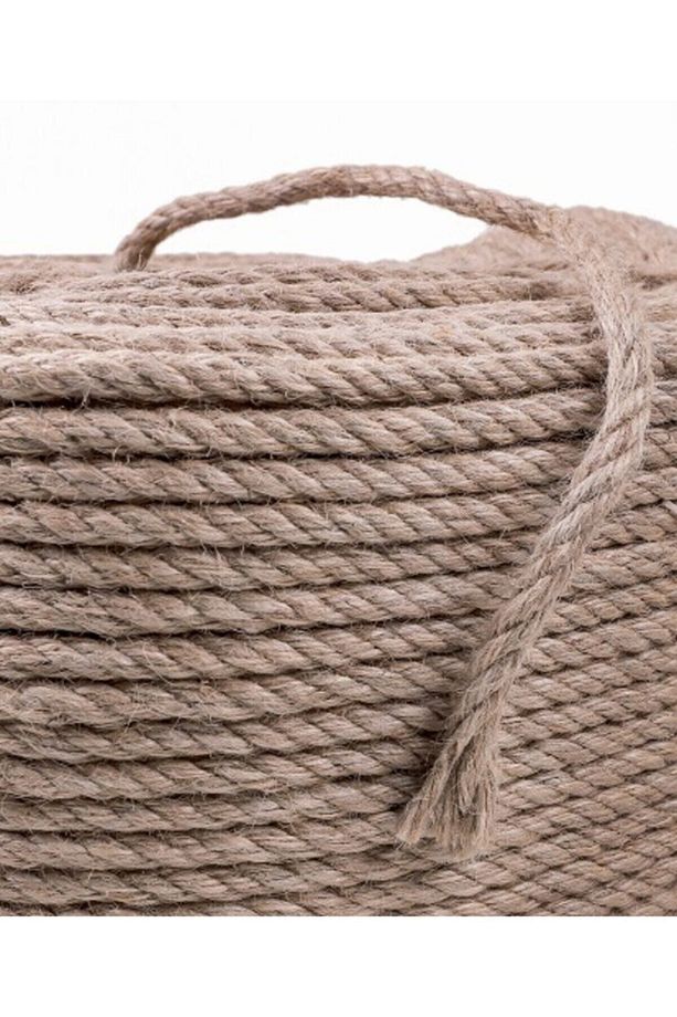 10 Metre, Jüt Ip, 6 Mm, Hasır Ipi, Çuval Ipi, Kırnap Ipi, Jüt Ipi, Halat, Urgan - 5