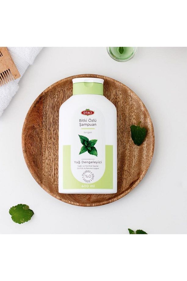 Bitki Özlü Şampuan Isırgan 400 ml X 3 Adet - 4