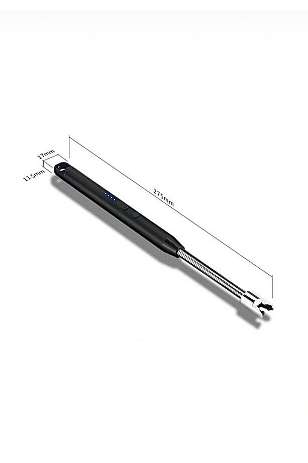 Usb Şarj Edilebilir Manyetik Ark Çakmak Kamp Çakmağı Mum Çakmağı Esnek Başlık - 6