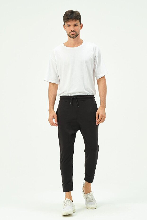 Men's Loose-Fit Sweatpants 784 Black