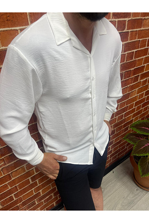 Beyaz Aerobin Gömlek - 2