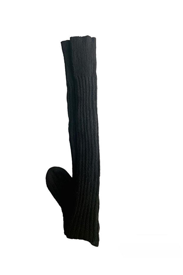 Diz üstü yün çorap ( Bot çorabı ) - 4