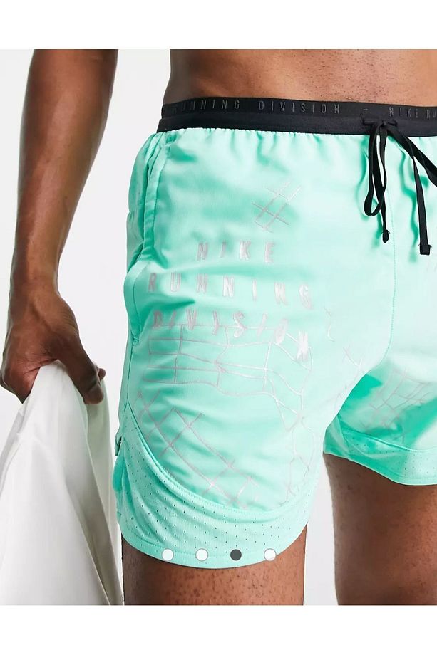 Dri-Fit Stride Run Division 13cm (approx.) Brief-Lined Running Yeşil Erkek Şort DQ6549-342 - 1