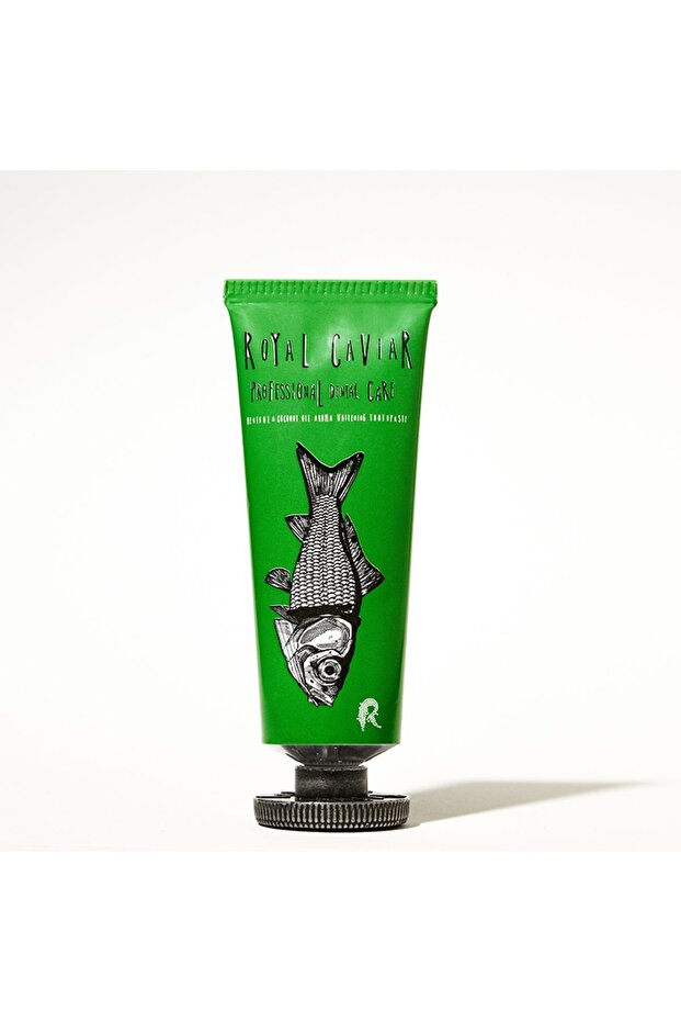 Menthol, Coconut Oil, and Caviar Toothpaste - Extra Teeth Whitening