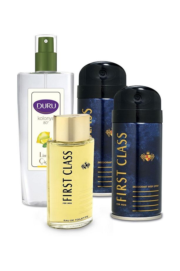 Edt 100ml Ve Deodorant 2x150ml Ve Duru Limon Kolonyası 150ml - 1