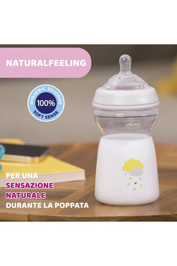 Natural Feeling Pp Biberon 330ml Desenli - 5