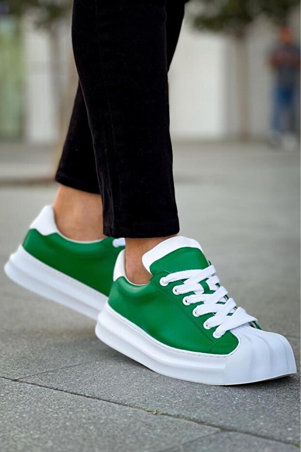 Artenay Ch2411 Men's Green Shoes
