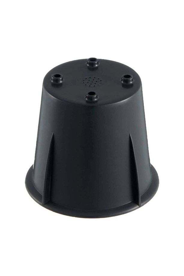 3 Adet Mimoza 7cm Yeşil 0,2 Litre Mini Boy Kaktüs Sukulent Saksısı Süzgeçli Minik Parlak Saksı 7 Cm - 5