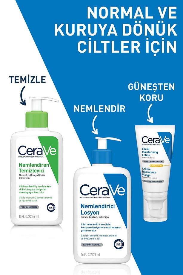 Hydrating Cleanser Normal & Kuruya Dönük Ciltler Için 236 ml - 5