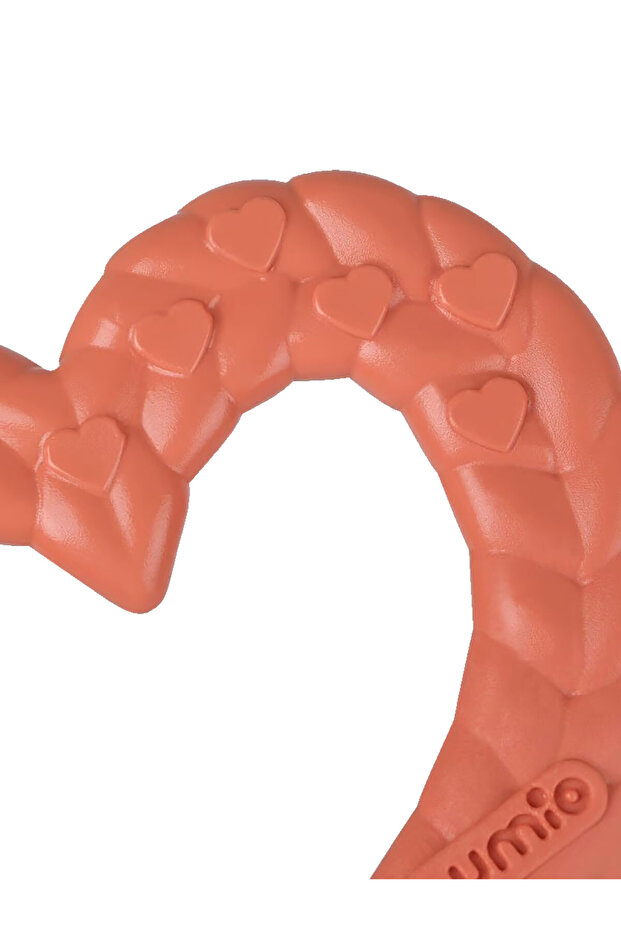 Orange Heart Teether - 2
