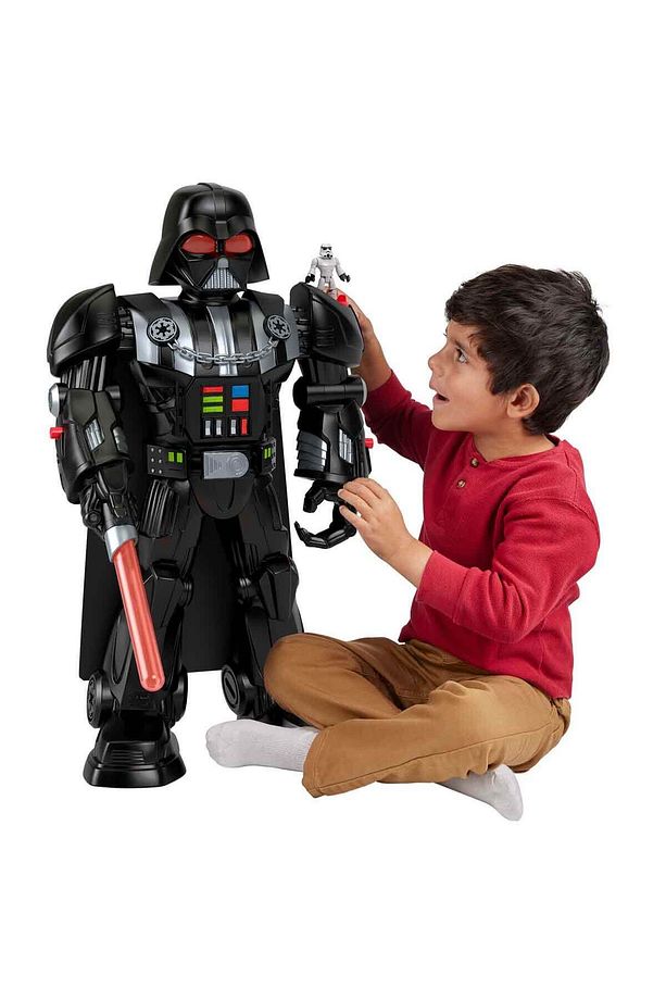 Fisher-Pric e Imaginext Star War s Darth Vader Robot HXG51 - 1