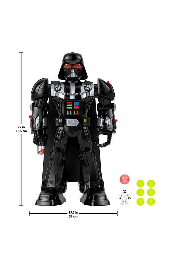 Fisher-Pric e Imaginext Star War s Darth Vader Robot HXG51 - 2