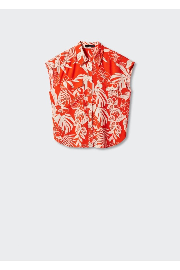 Oversize dökümlü gömlek - 3